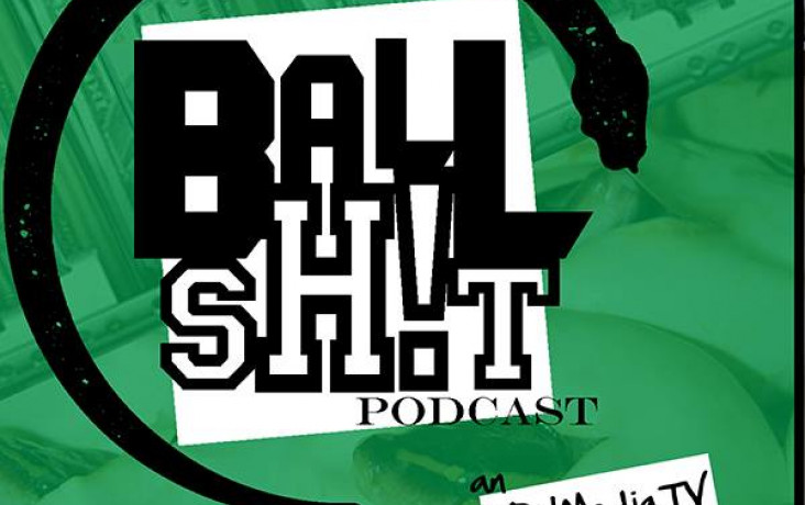 ball shit podcast logo